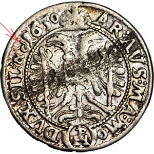 R-, Śląsk, Ferdynand II, 3 krajcary 1630 (PH), Wrocław, BITE TYLKO PRZEZ 3 MIESIĄCE