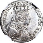 Śląsk, Fryderyk I, Wrocław, 6 krajcarów 1756 B, mennicze