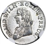 RR-, Śląsk, Fryderyk Wilhelm III, 1 krajcar 1808 G, Kłodzko, B. RZADKI