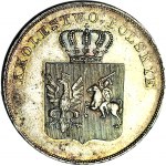 November Uprising, 5 gold 1831, Warsaw, beautiful