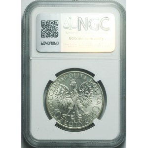 10 zloty 1932, Head, Warsaw, minted