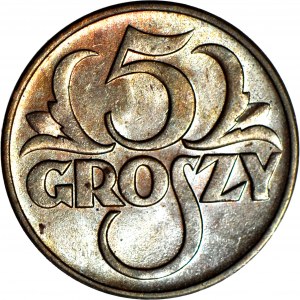 5 groszy 1939, mäta