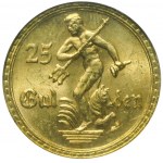 R-, WMG, 25 guldenów 1930, Neptun, mennicze