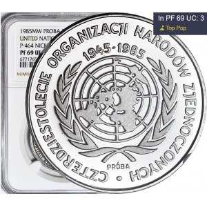500 Gold 1985, UN, SAMPLE, NIKIEL