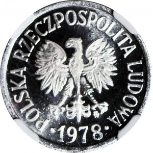 R-, 20 centov 1978, PROOFLIKE
