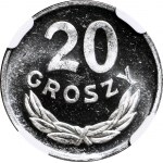 R-, 20 centov 1978, PROOFLIKE