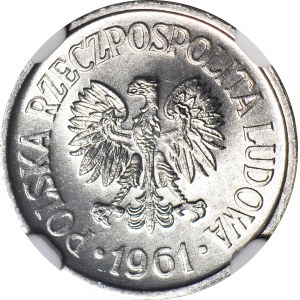 10 grošov 1961, mäta