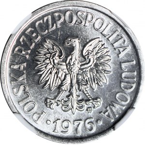 20 groszy 1976, mała data, mennicze