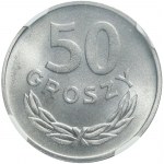 50 pennies 1957, minted