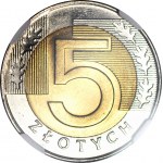 5 gold 1996, mint