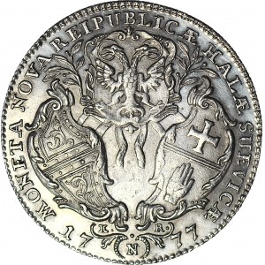 Niemcy, Józef II , Półtalar, 1777, Norymberga, NAKŁAD 437 sztuk.