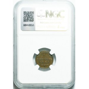 Niemcy, Schaumburg-Lippe, Georg Wilhelm, 1 pfennig 1858 A