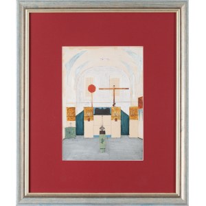 Jerzy Nowosielski ( 1923 - 2011 ), Interior of the Orthodox Church