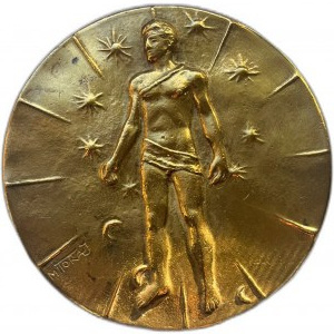 Igor Mitoraj ( 1944 - 2014 ), Medal ARTICULATIONS, 1984