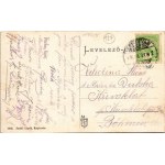 1916 Kaposvár, utca, Oszmán Albert, Weisz Samu üzlete. Szabó Lipót kiadása (EK)