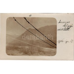 1906 Aranyos-völgy, Valea Ariesului; tél / foto invernale.