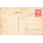 1916 Balázsfalva, Blasendorf, Blaj; Nagy utca, Sinberger Salamon üzlete / strada, negozi (EK)