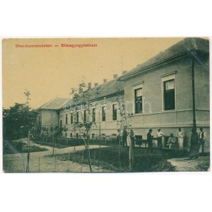 Dicsőszentmárton, Tarnaveni, Diciosanmartin; Elmegyógyintézet, tébolyda. Jeremiás Sándor kiadása 1839. (W.L. ?) ...