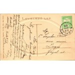 1914 Nagylak, Nadlac; Liget. Weisz Márk kiadása / park