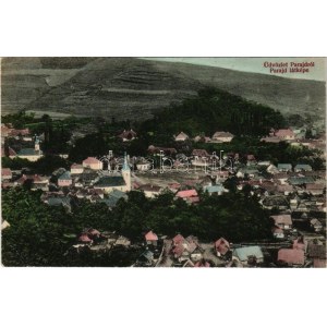 1916 Parajd, Praid; látkép. Stein Izsák kiadása / general view (EB)