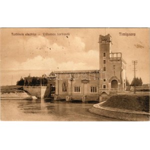 1929 Temesvár, Timisoara; Villamos turbinák / Turbinele electrice / ecelctric plant