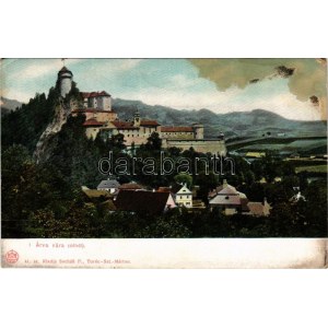 Árvaváralja, Oravsky Podzámok (Tátra, Tatry); vár délről. Sochán P. 41. / castle (EK)