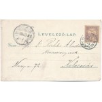 1900 Nagyrőce, Nagy-Rőcze, Gross-Rauschenbach, Velká Revúca; Murányi utca, Állami felső kereskedelmi és polgári iskola...