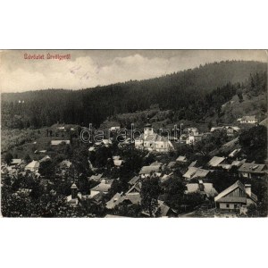 1916 Úrvölgy, Herrengrund, Pánská Dolina, Spania Dolina (Besztercebánya mellett / near Banská Bystrica); látkép...