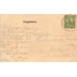 1908 Velike, Velika (Pozsega, Pozega); Pred crkvom, Stari samostan Franjevaca sa zupnim dvorom ...