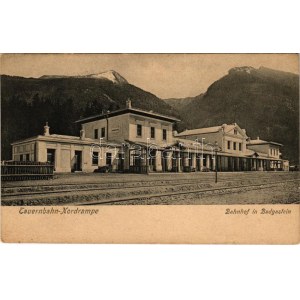 Badgastein, Tauernbahn Nordrampe, Bahnhof / railway station