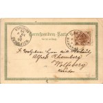 1894 (Vorläufer) Tirol, Gruss aus den Bergen, Tiroler Sennerin / Tyrolean dairymaid, folklore. Art Nouveau, floral...