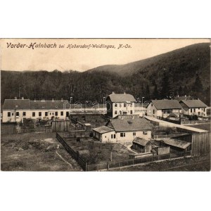 1917 Wien, Vienna, Bécs XIV. Vorder-Hainbach (Vorderhainbach), Hadersdorf-Weidlingau (EK)