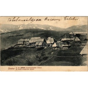 Celebic (Livno), an der montenegrischen Grenze / village à la frontière monténégrine (fl)