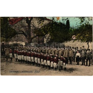 1915 Trebinje, Muslimanski Soko / Muslim Sokol movement + ZENSURIERT LUKOVIC FELD