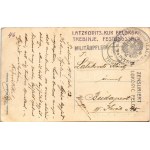 1915 Trebinje, Muslimanski Soko / Muslim Sokol movement + ZENSURIERT LUKOVIC FELD