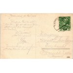 1916 Chrochvice, Krochwitz; Gruss aus Krochwitz a. Elbe, Krochwitz mit Hopfenberg, Immenheim, Schule...