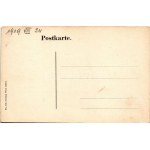 1909 Cvrcovice, Urspitz; Ferdinand Zimmermann's Gasthaus / Ferdinand Zimmermann's inn (felületi sérülés ...