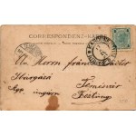 1901 Praha, Prag; Der Wenzelsplatz / námestie, električka, obchod A. Bauera (fl)
