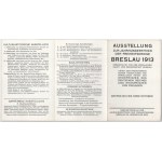 1913 Wroclaw, Breslau; Ausstellung zur Jahrhundertfeier der Freiheitskriege ...