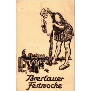 Wroclaw, Breslau; Festwoche. Verlag des Vereins zur Hebung des Fremdenverkehrs E.V. / festival advertising s...