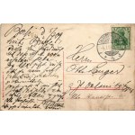 1909 Berlin, Restaurant Dessauer Garten vorm. C. Schaper, SW. Dessauerstr. 1. (tear)