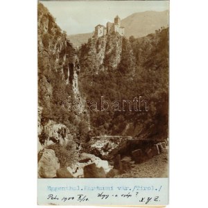 1900 Cardano, Kardaun (Südtirol); Val d'Ega / Eggental / zámek. foto (gluemark) / Dr...