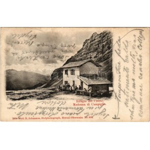 1900 Madonna di Campiglio (Südtirol), Rifugio del Crosté / casa di riposo di montagna (EK)