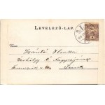 1900 Trafoi (Stelvio, Stilfs; Südtirol); foto (gluemark) / Dr. Kenessey Aladár pécsi orvos levele feleségének Szántó ...