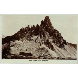 Tre Cime di Lavaredo, Drei Zinnen (Südtirol); Hütte, Ampezzo / casa di riposo di montagna...