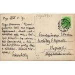 1940 Campulung Moldovenesc, Moldvahosszúmező, Kimpolung (Bukovina, Bukowina); Piata Arboroasa / square, Gasthaus hotel...