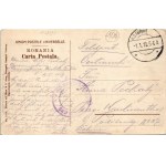 1918 Campulung Muscel, Hosszúmező, Kimpolung, Cimpolung (Arges); Cazarma Regt. 30 / Romanian military barracks ...