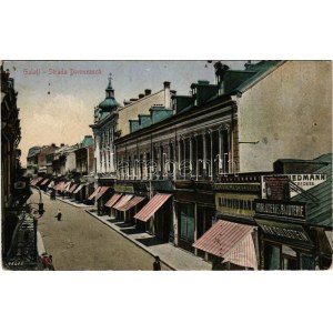 1925 Galati, Galatz; Strada Domneasca, Horlogerie si Bijuterie Max Goldstein, Magasin de Incredere N.I. Friedmann...