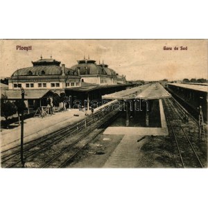 1942 Ploiesti, Ploesti, Ploesci; Gara de Sud / railway station
