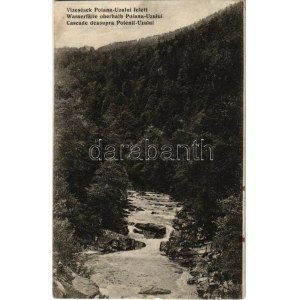 1940 Poiana-Uzului, Poienii-Uzului (jud. Bacau, Bákó megye); Vízesések Poiana-Uzului felett. Kiadja Adler és fia ...